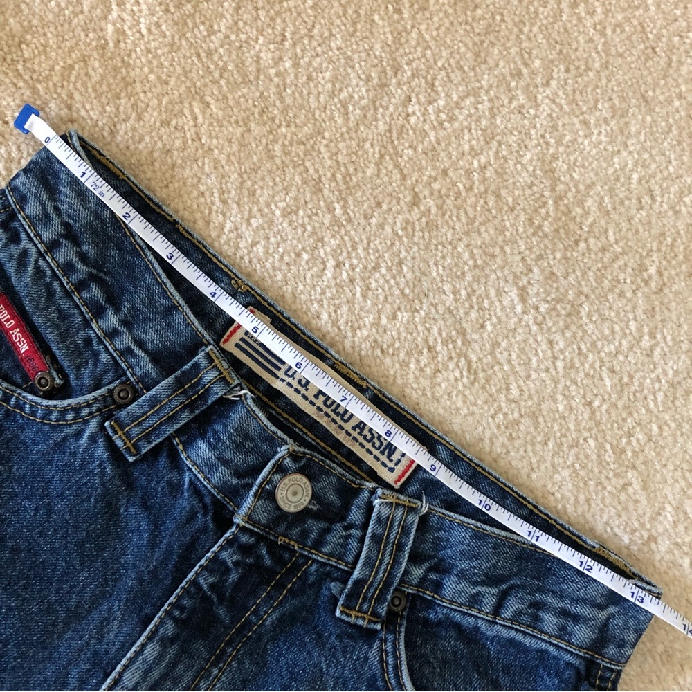 Vintage Carpenter Denim Shorts US size 00 - Picture 4 of 5